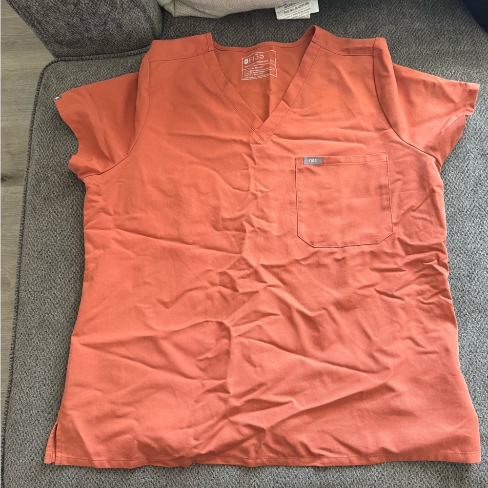 Figs Terracotta Zamora Jogger Scrub Pants